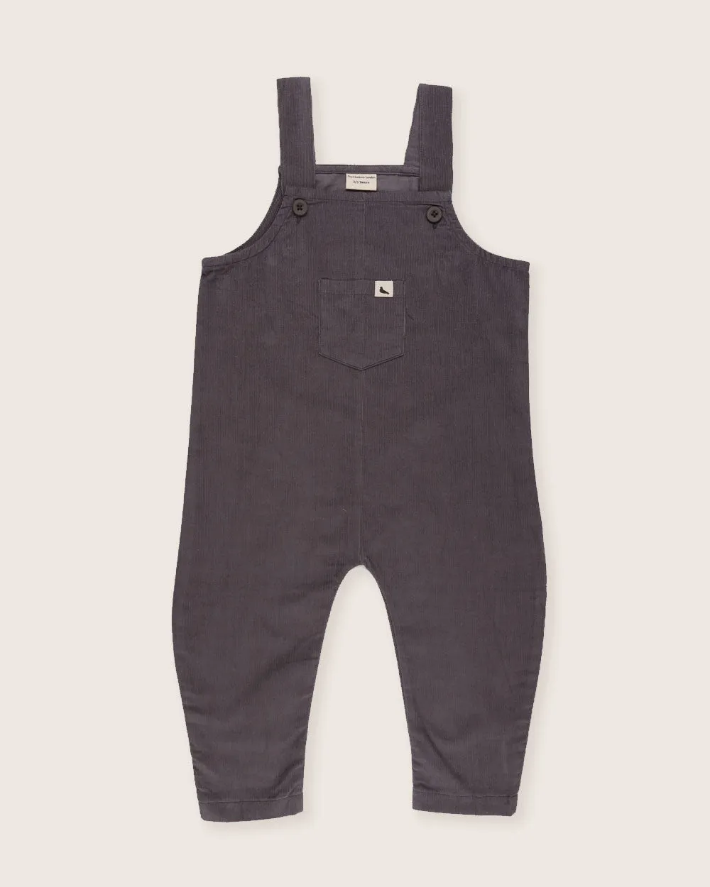Midnight Grey Dungarees