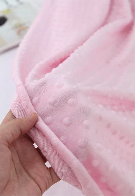 Minky Dimple Dot - Light Pink - By the Yard 43052 Melody Series