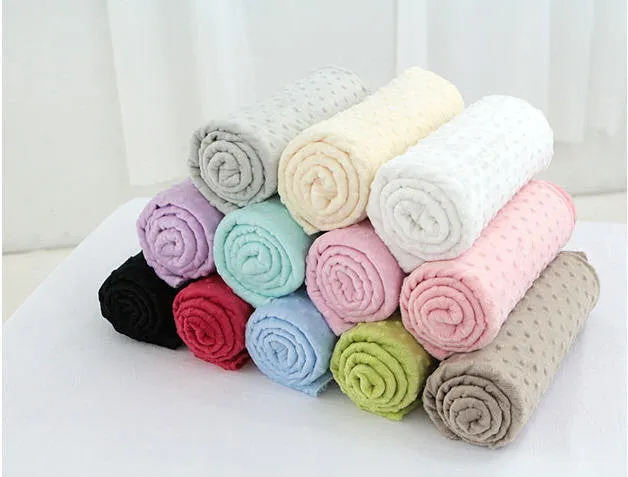 Minky Dimple Dot - Light Pink - By the Yard 43052 Melody Series