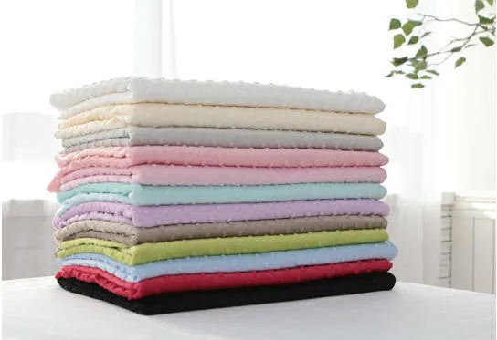 Minky Dimple Dot - Light Pink - By the Yard 43052 Melody Series
