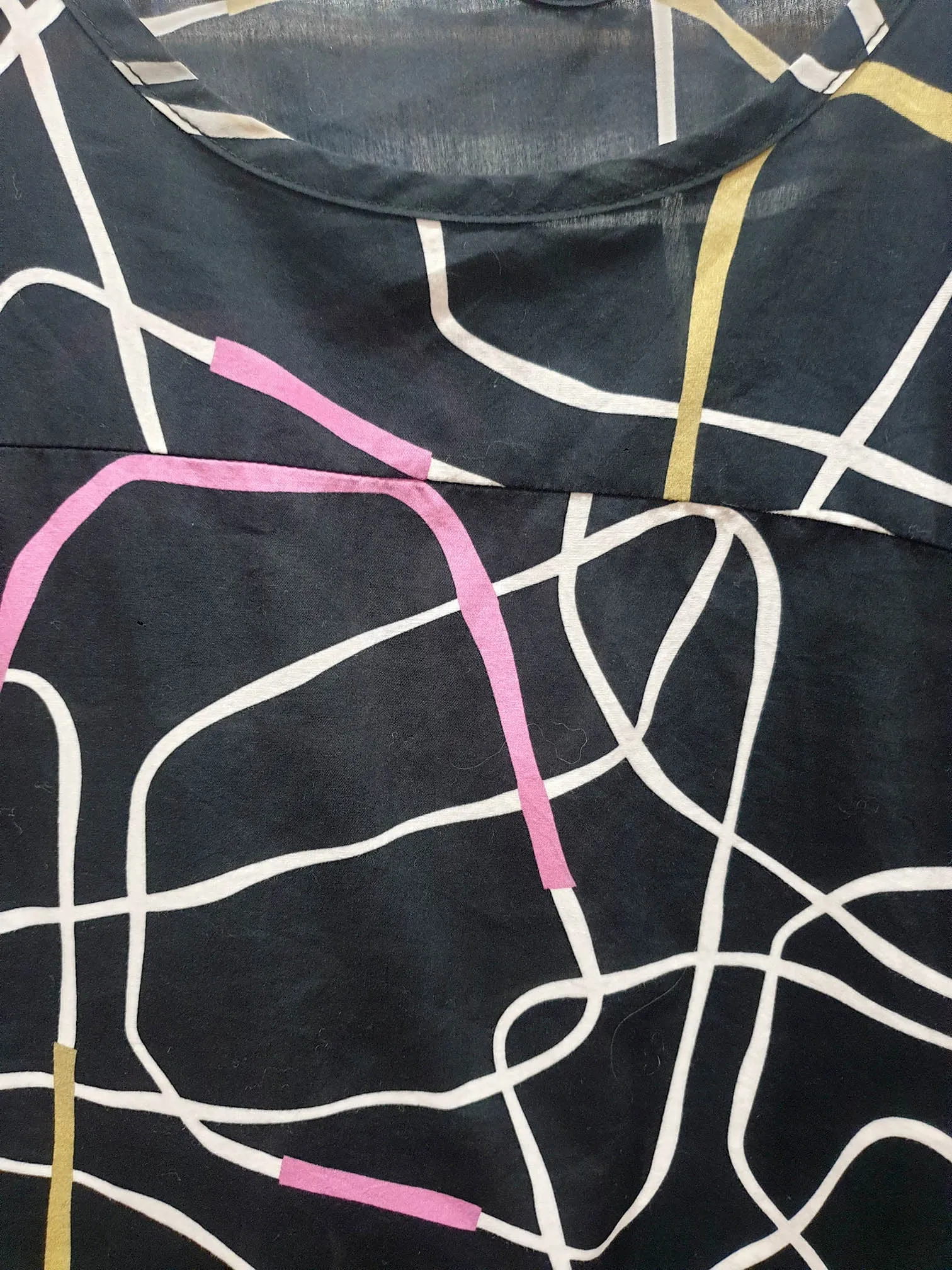 Miranda Murphy unique print top size XXL
