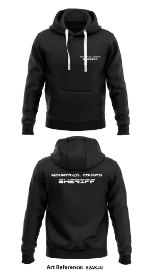 Mountrail County Sheriff Store 1  Core Men's Hooded Performance Sweatshirt - 62akJU