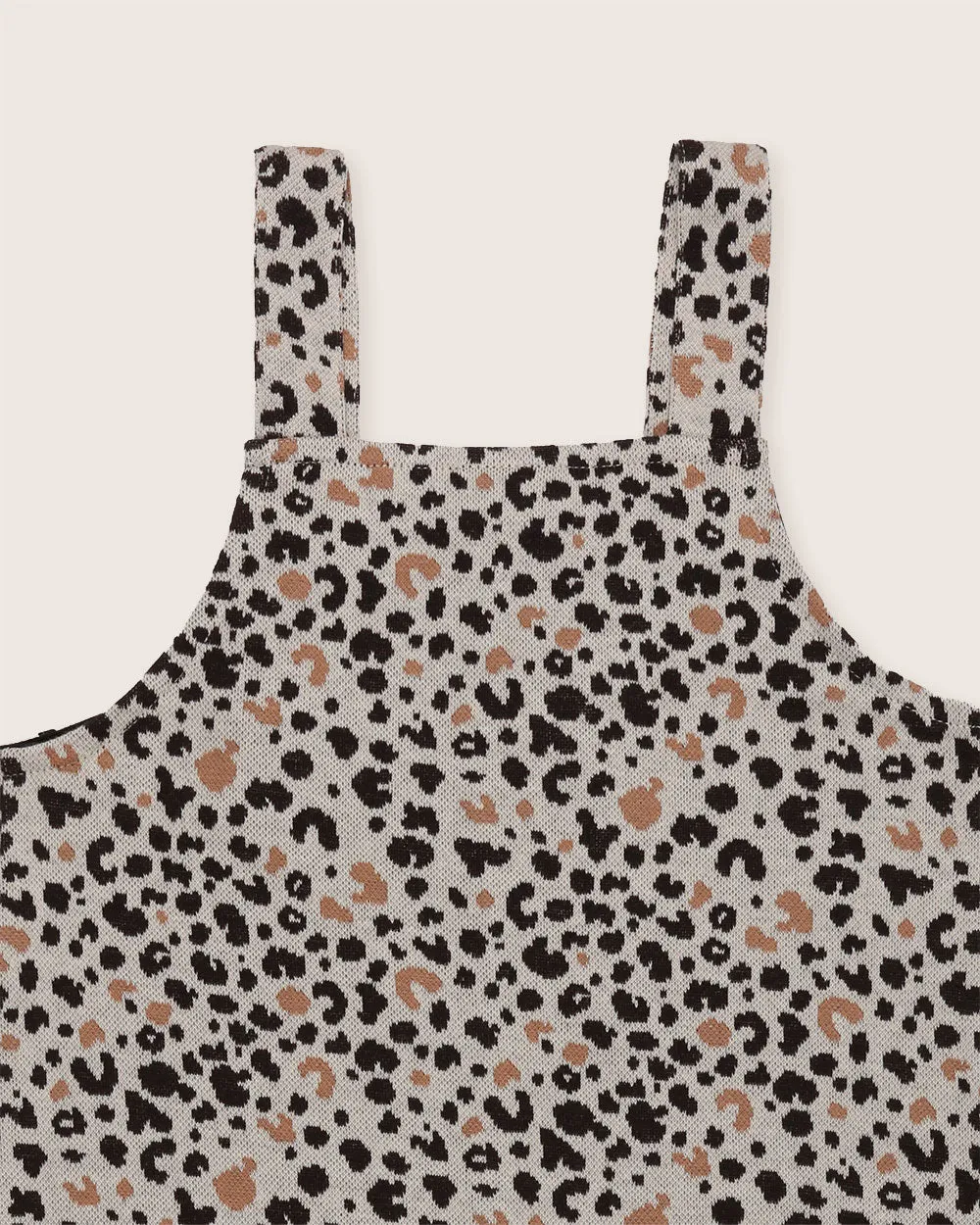 Multicolour Leopard Animal Print Dungarees