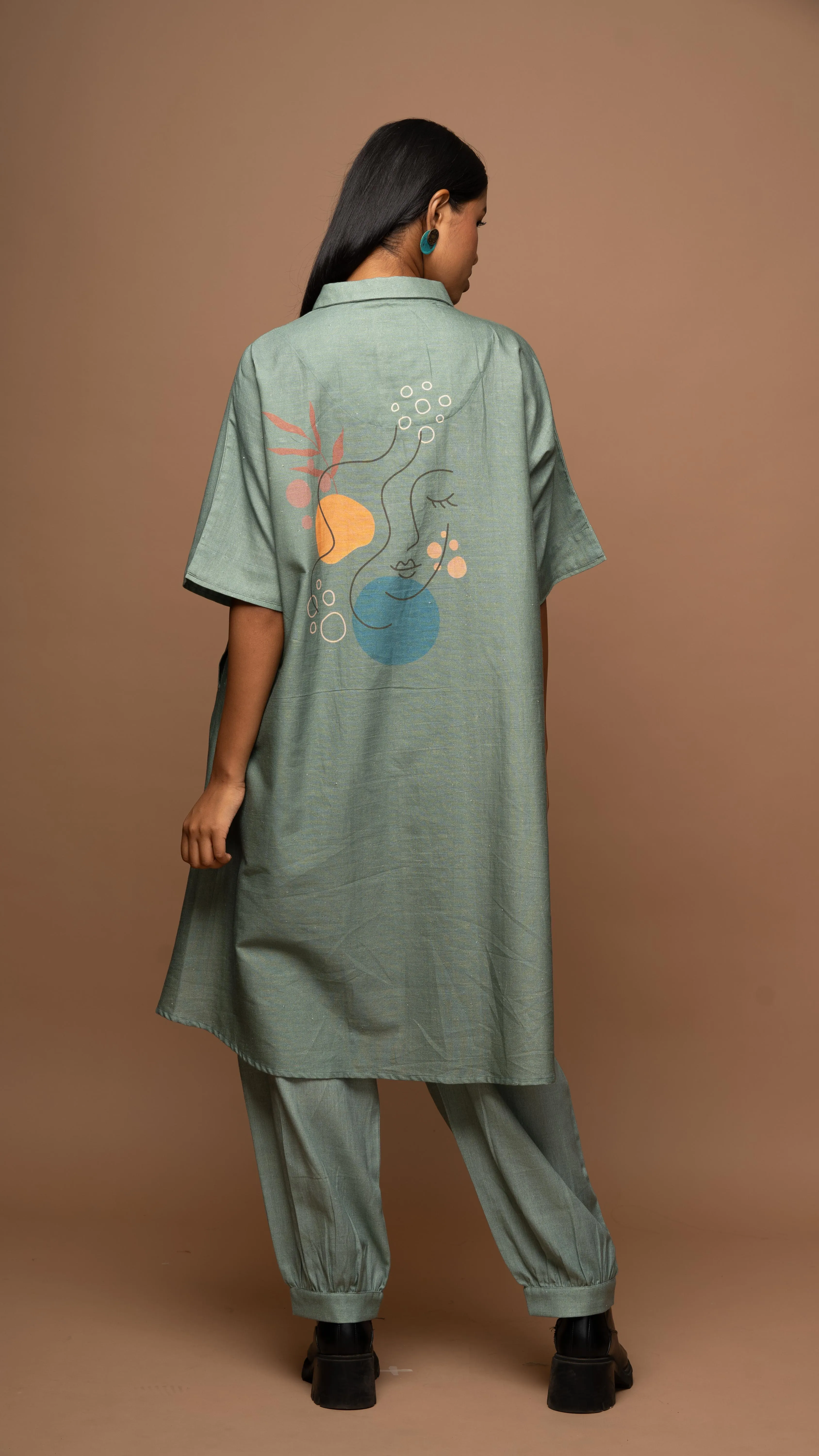 Muted Sage Peaceful Pause: Co-ord Pants Set