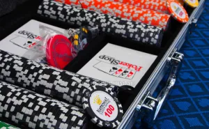 National Poker Series 1000pce 14g Chip set (Premium Clay) w/ Case