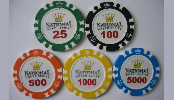 National Poker Series 600pce Casino Carrier set (Premium Clay)