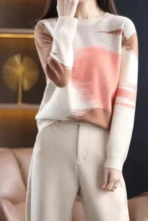Neva Tie-Dye Pullover – Stilvoll, Bequem & Zeitlos