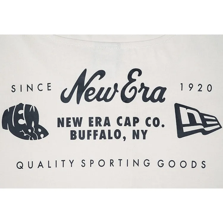 New Era Basic Light Cream Baseball Jersey