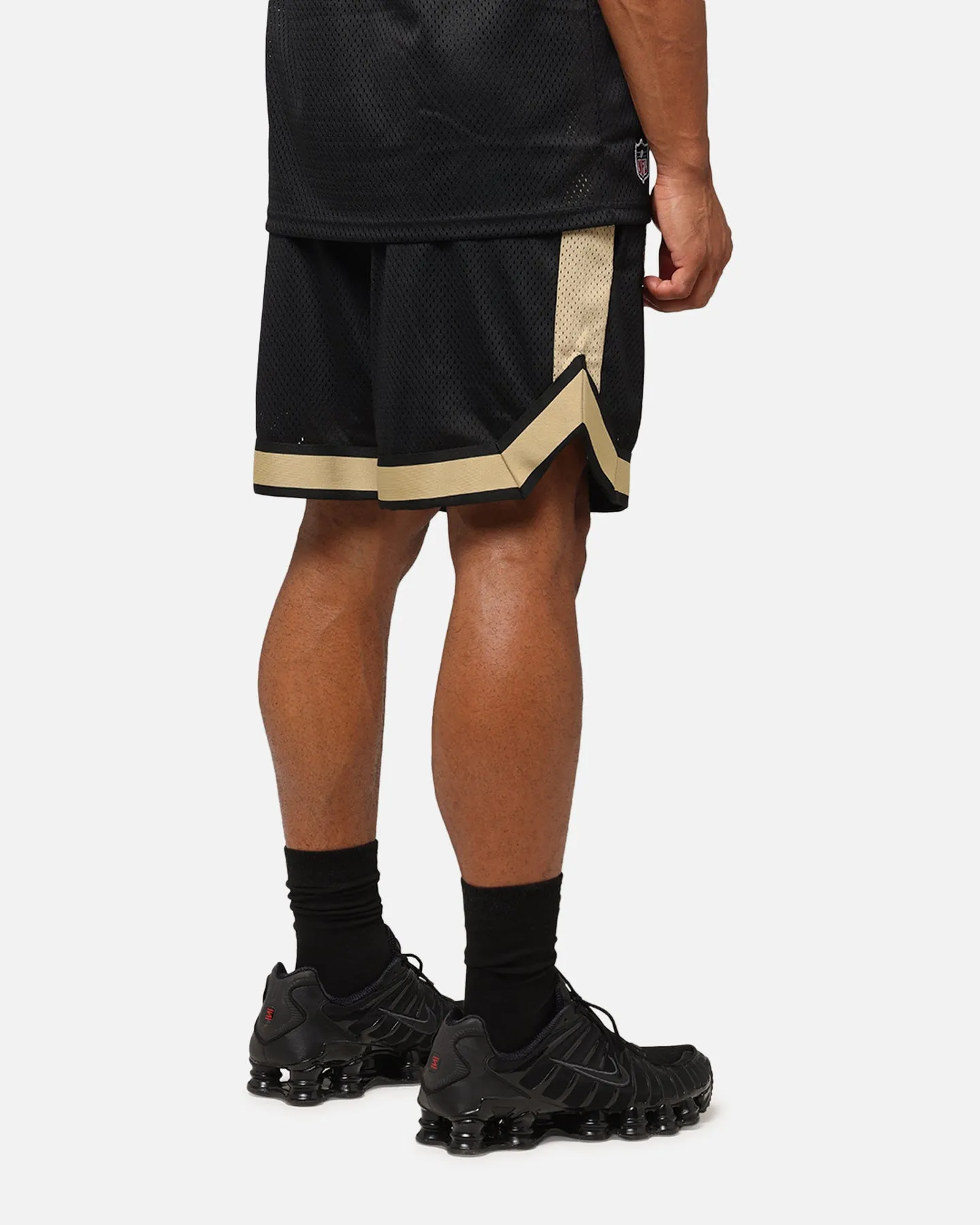 New Era San Francisco 49ers NFL Graphic Shorts Black