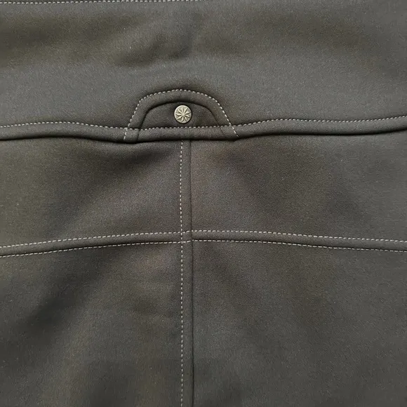 NWT Athleta Black Snow Slide Skirt Pull-on
