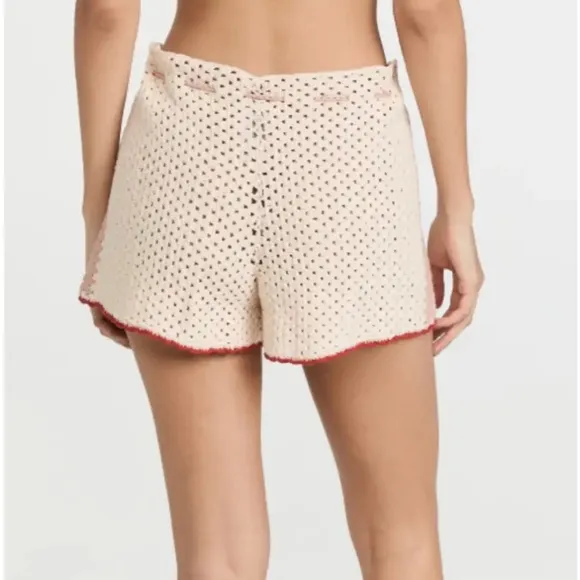 NWT The Upside Palmetto Rosina Shorts in Natural