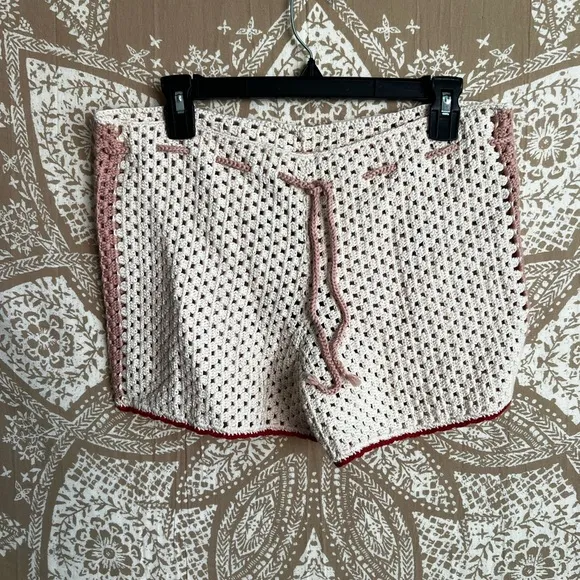 NWT The Upside Palmetto Rosina Shorts in Natural