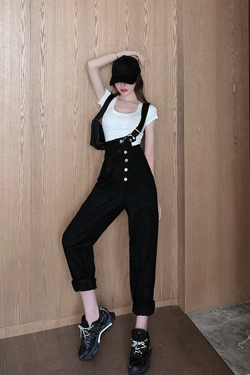 One Shoulder Irregular Style Jumpsuits