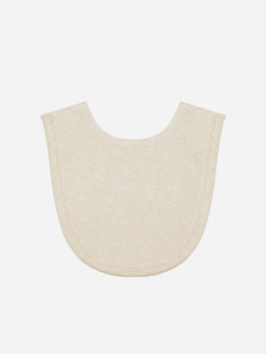 Organic Cotton Bib | Oatmeal