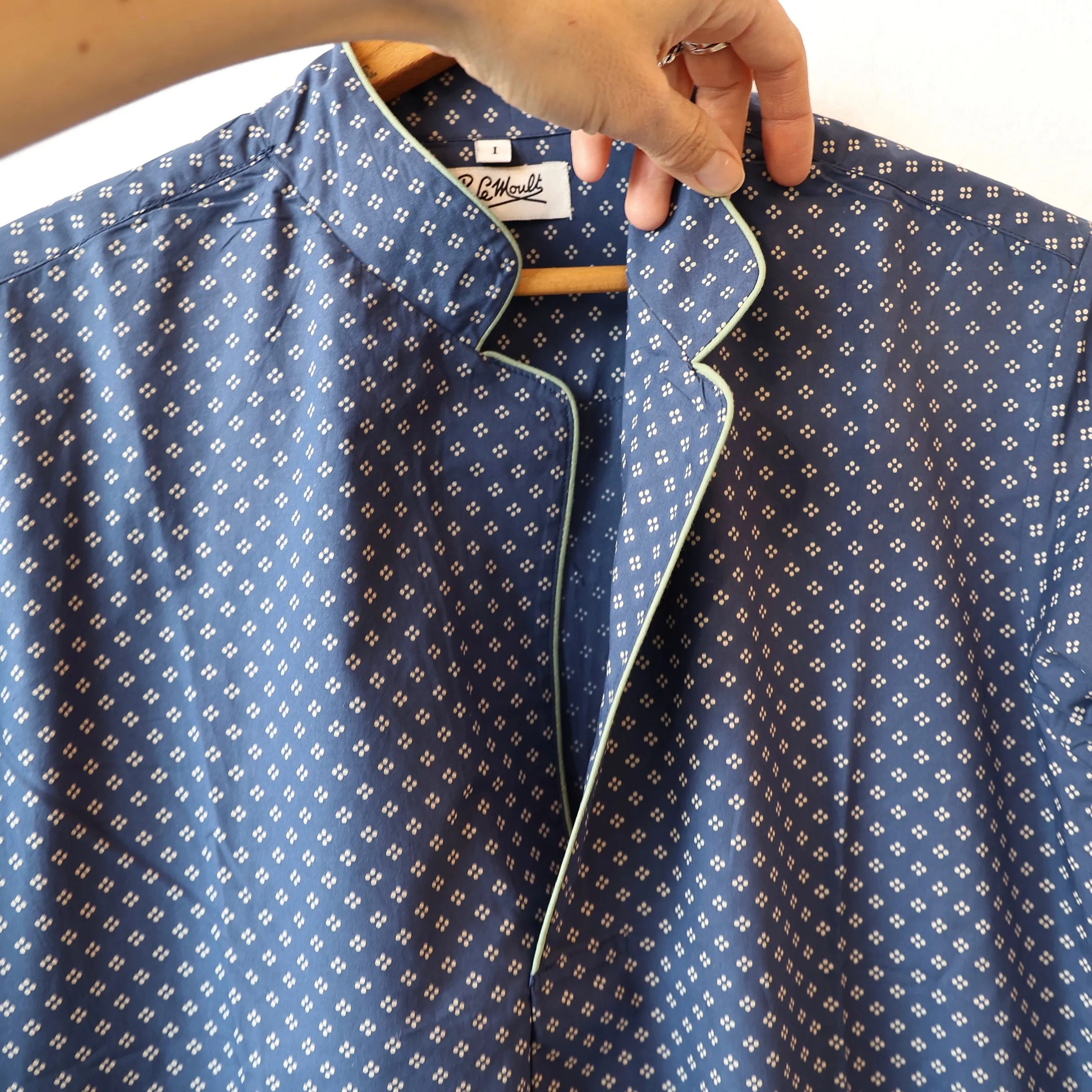 P. Le Moult Night Shirt - Soft Navy