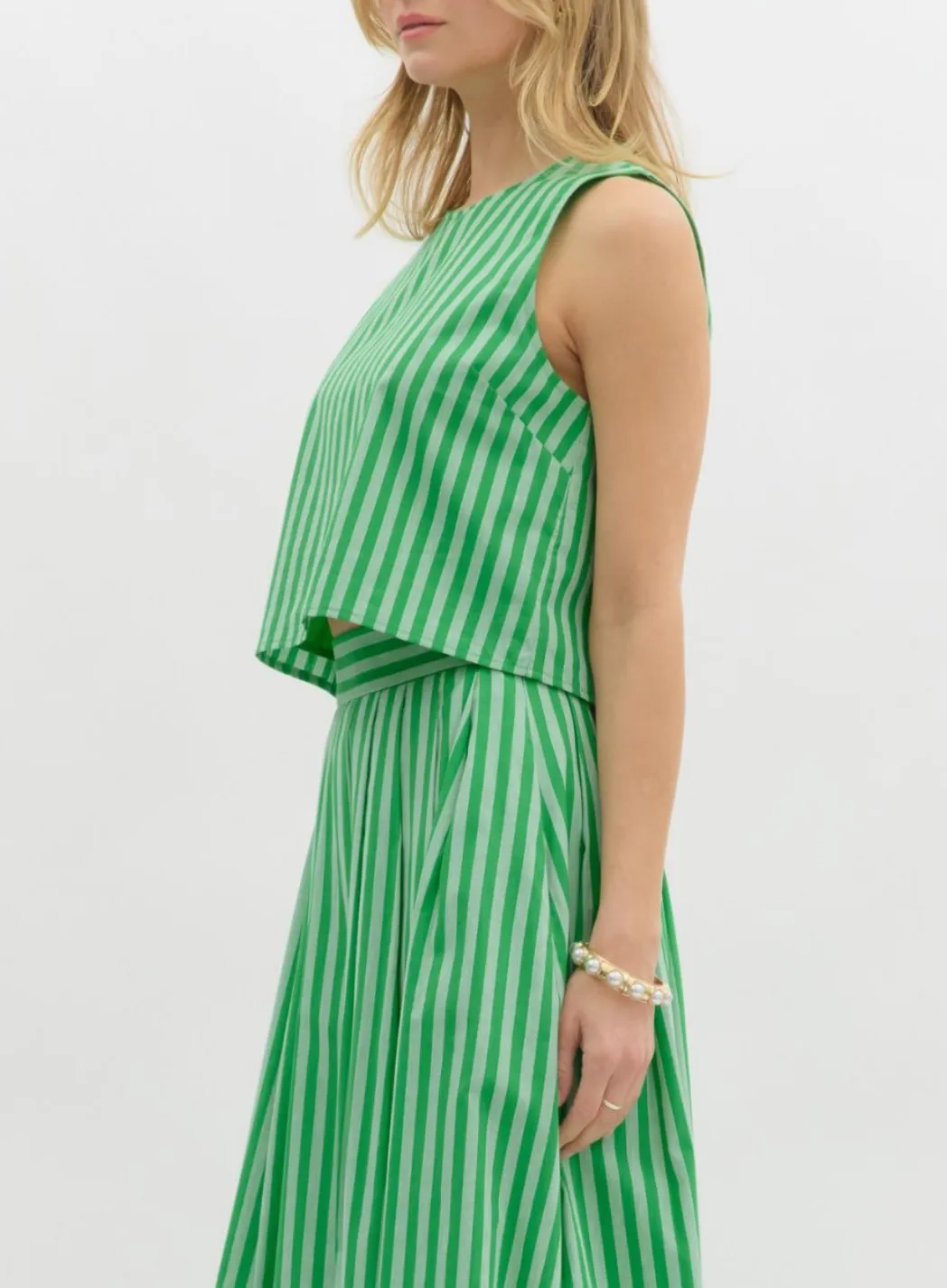 Palm Beach Top & Skirt Set