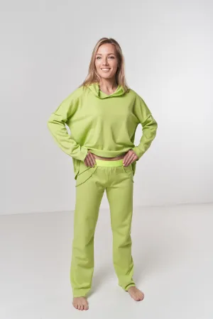 Pants in Lime