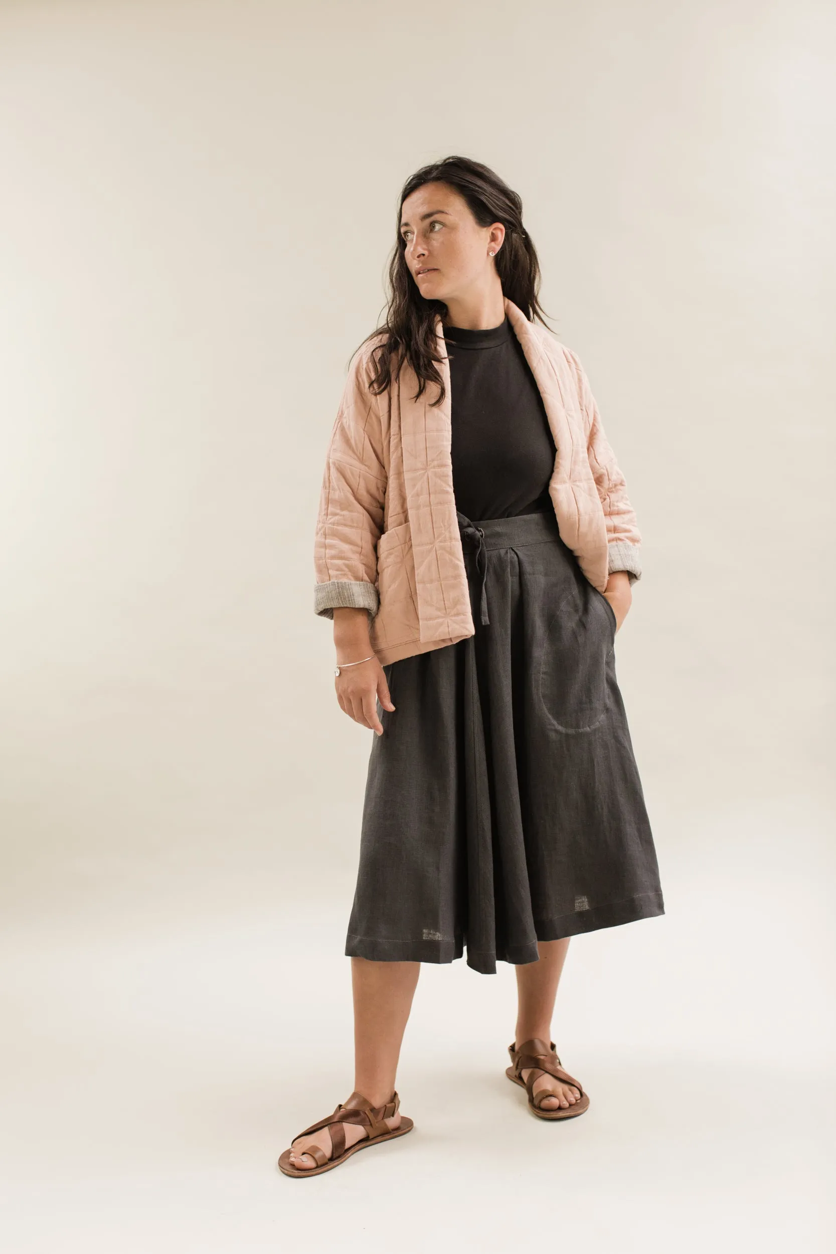 Pia quilted jacket (made to order)