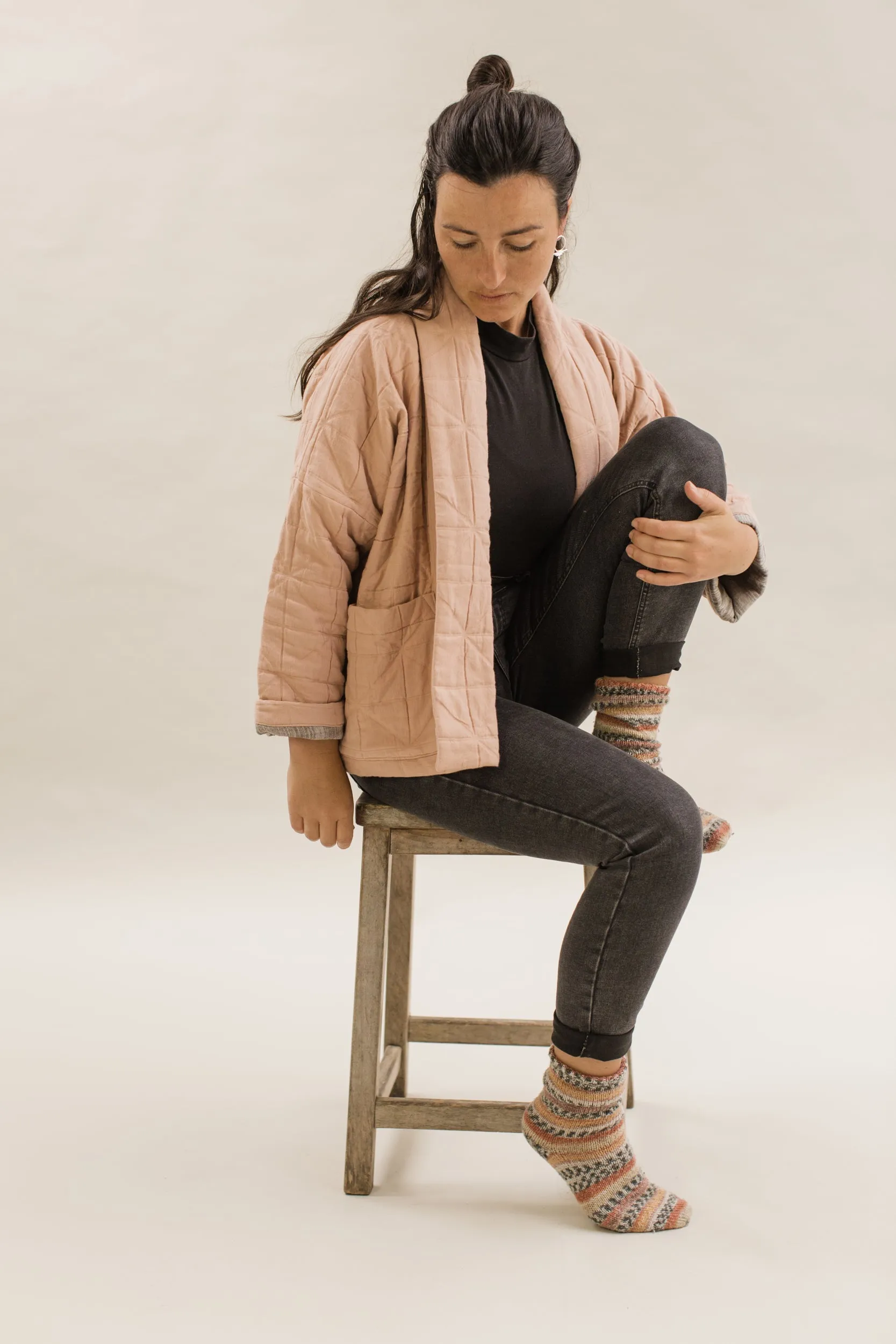 Pia quilted jacket (made to order)