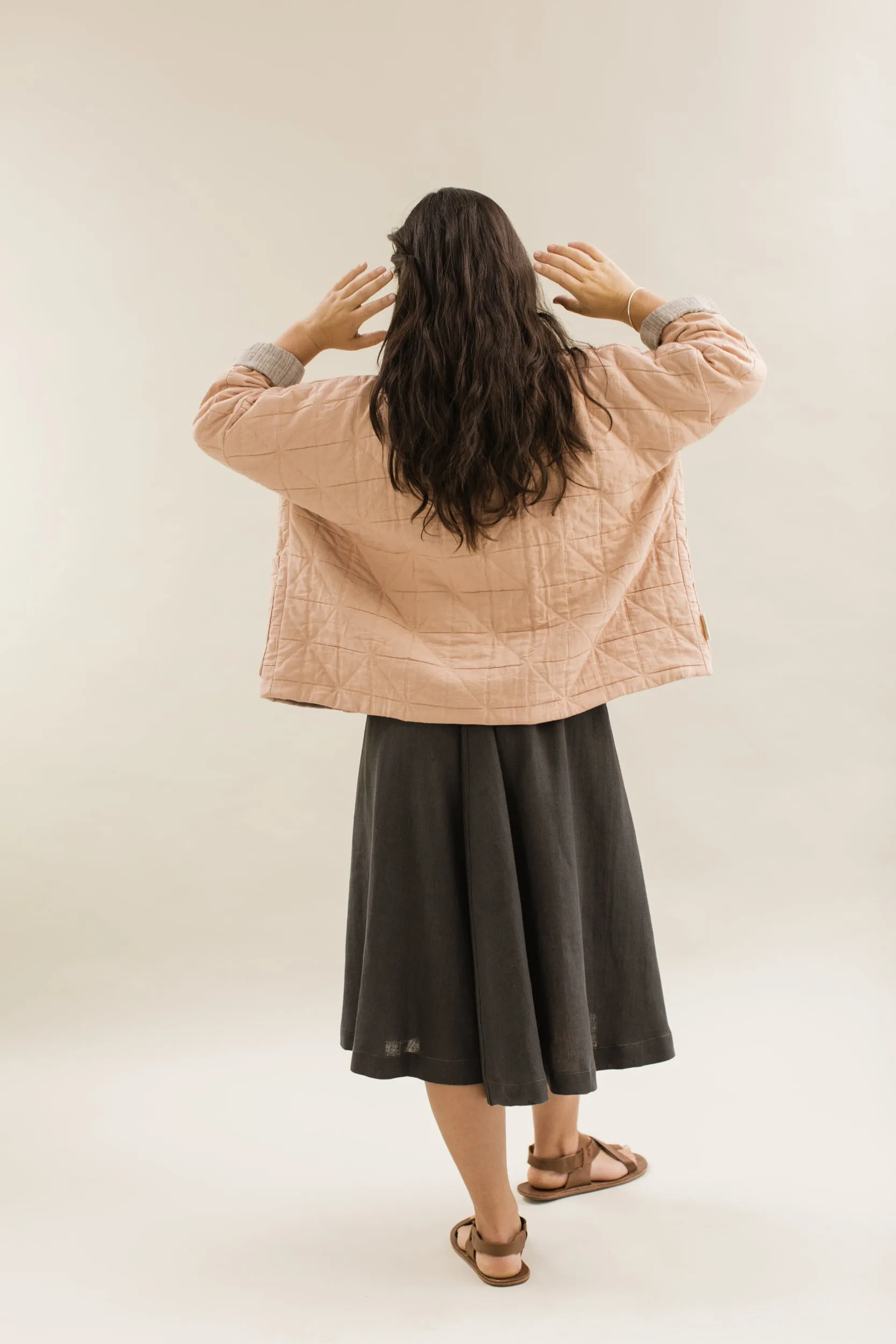 Pia quilted jacket (made to order)