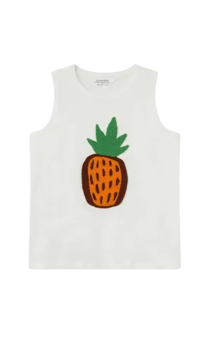 Pineapple Print T-shirt