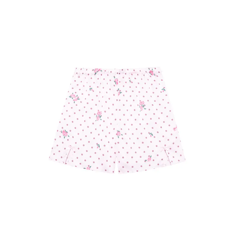 Pink Ribbons & Roses Pajama Ensemble
