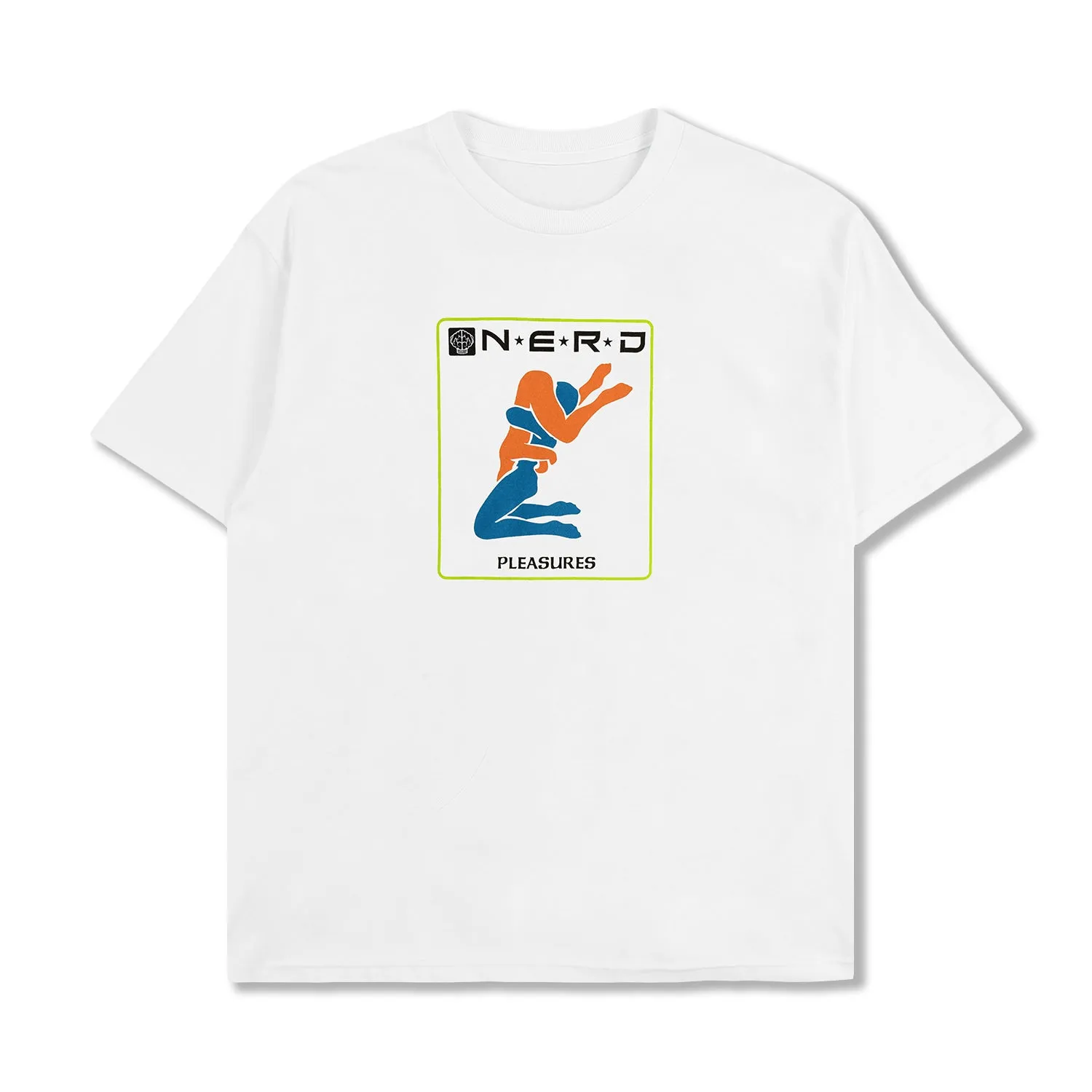 Pleasures Men Nerd Provider T-Shirt Tees White