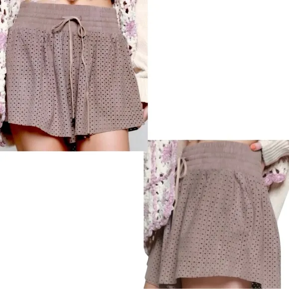 POL Laser Cut Shorts
