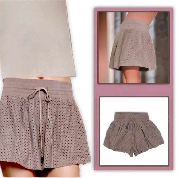POL Laser Cut Shorts