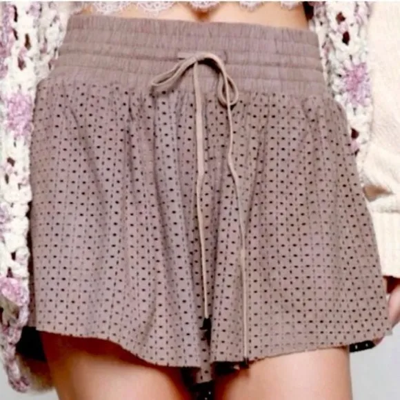 POL Laser Cut Shorts