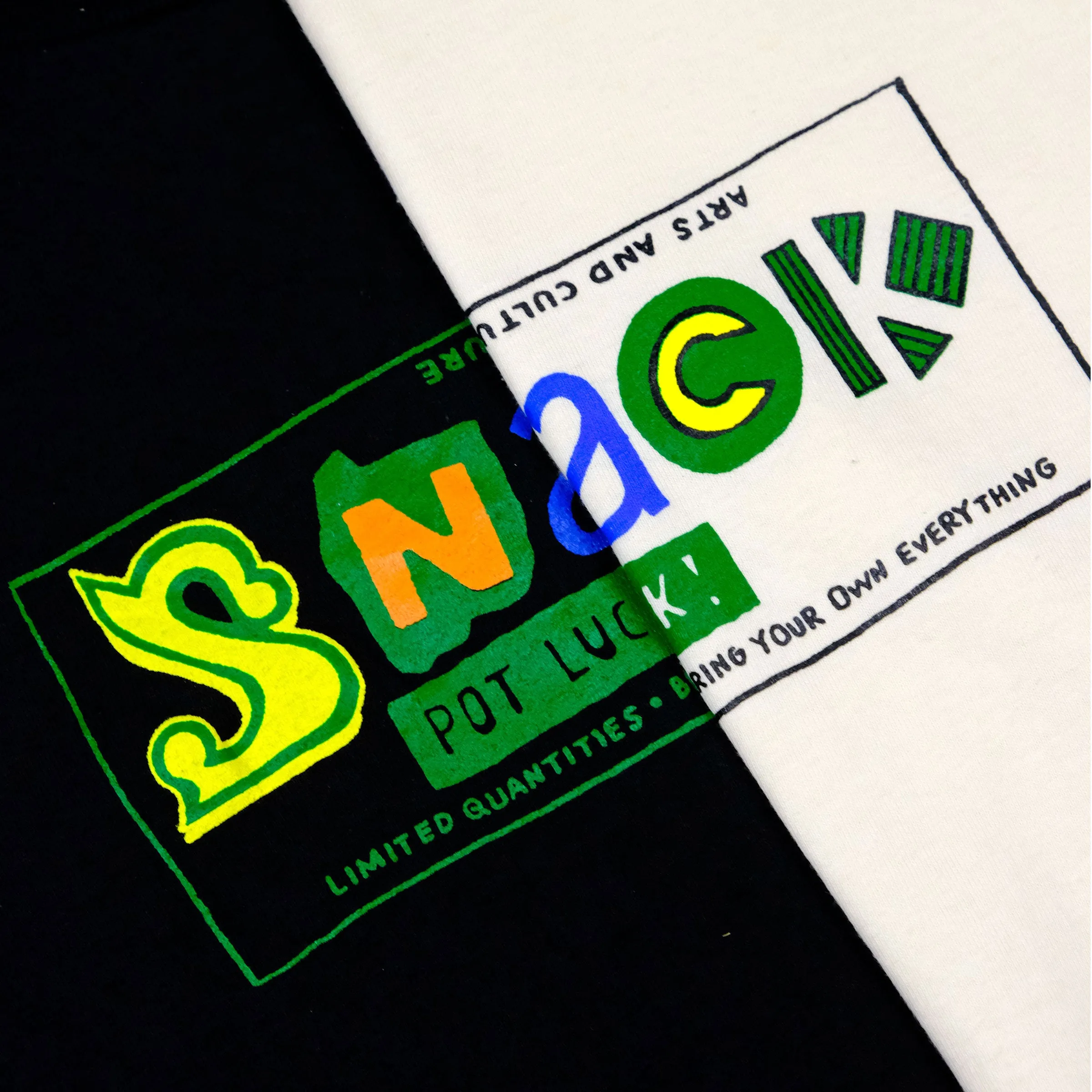 POT LUCK TEE - BLACK