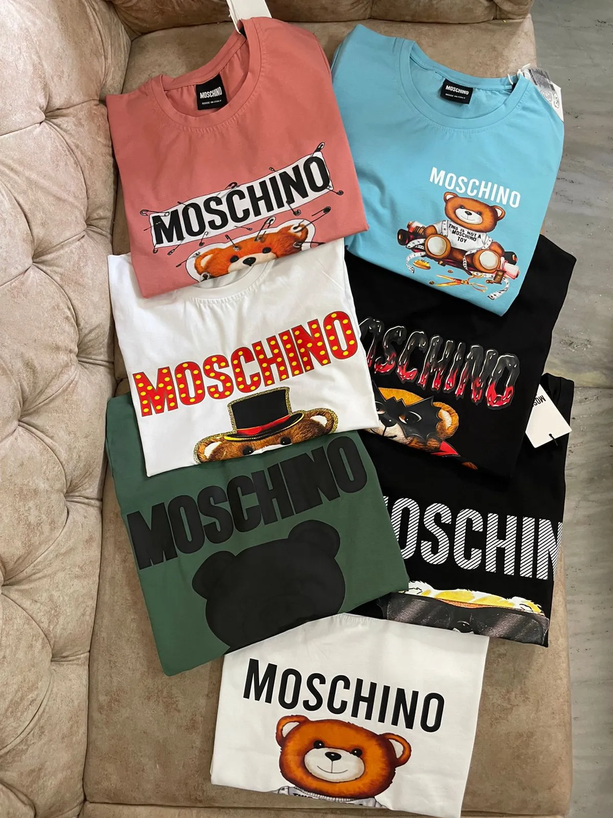 Premium Teddy Bear Printed Cotton Tees