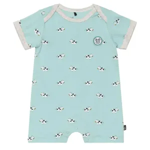 Printed Romper Cow