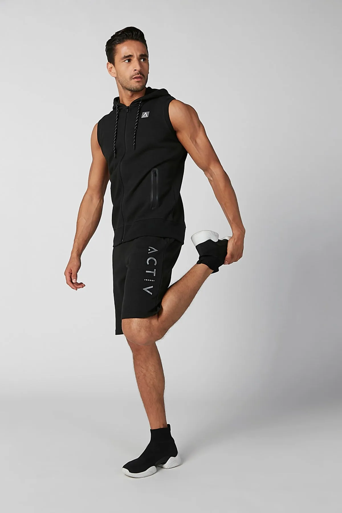 Printed Shorts with Pocket Detail and Drawstring