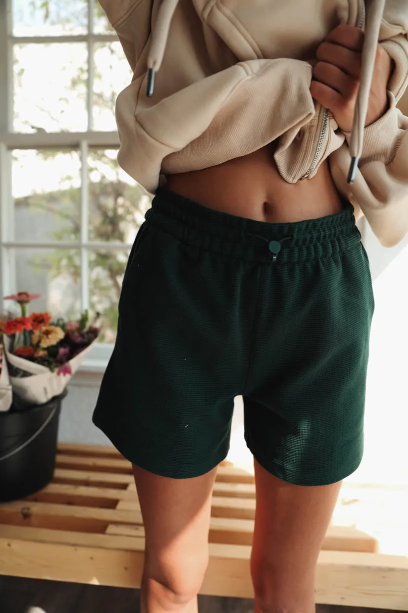 Rae: Drawstring Hunter Shorts