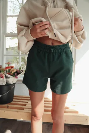 Rae: Drawstring Hunter Shorts