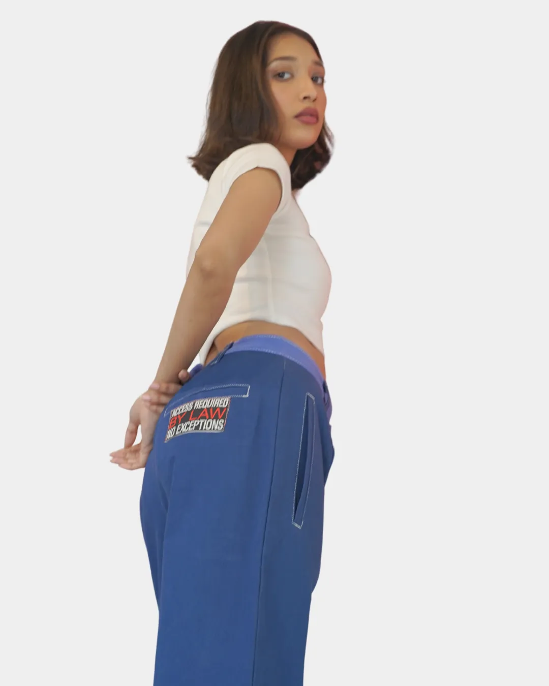 Red and Blue Pants