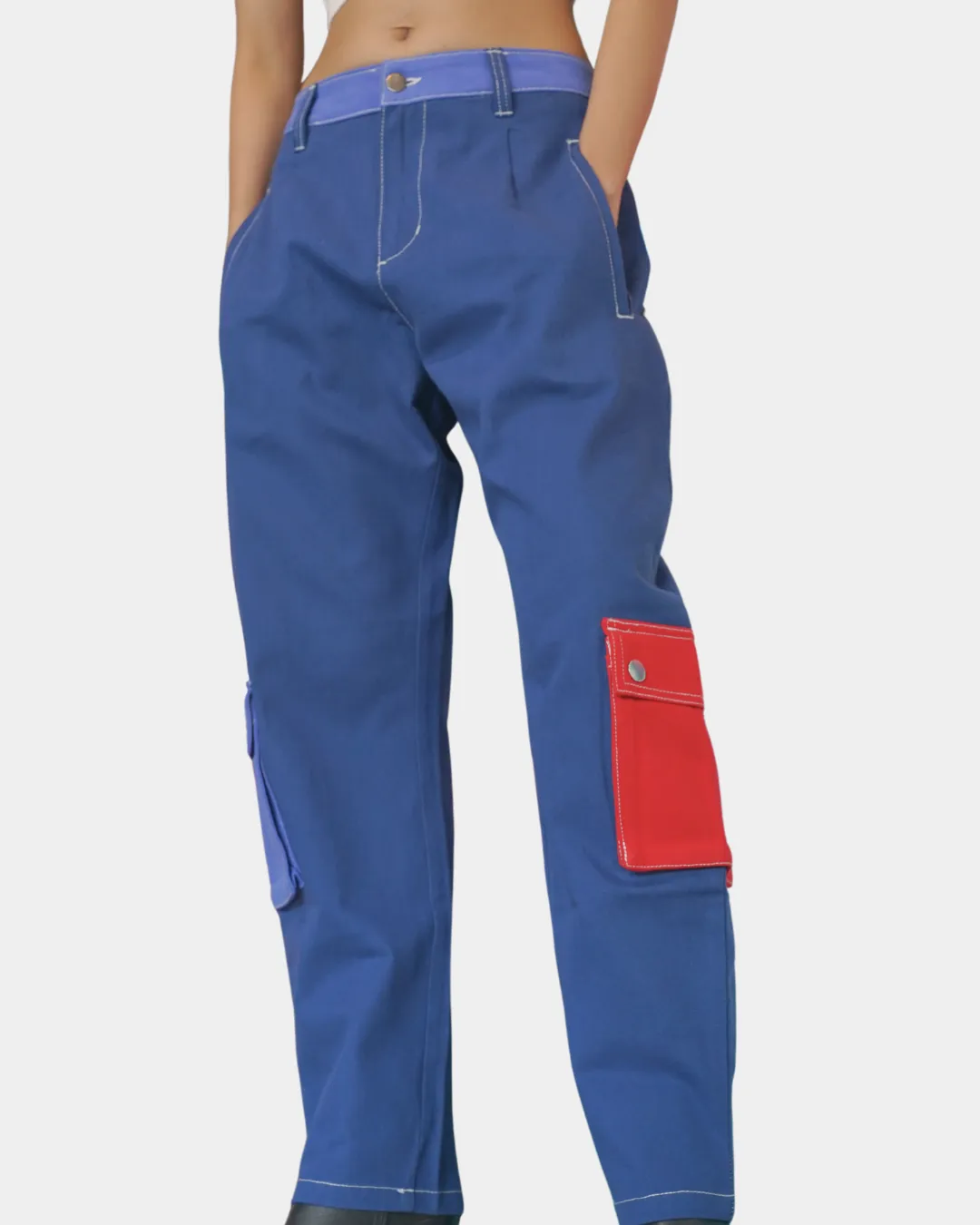 Red and Blue Pants