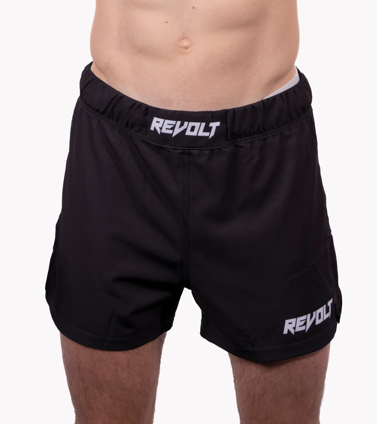 Revolt Black Hybrid Shorts