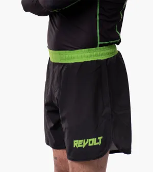 Revolt Green ELLIPSE Fight Shorts
