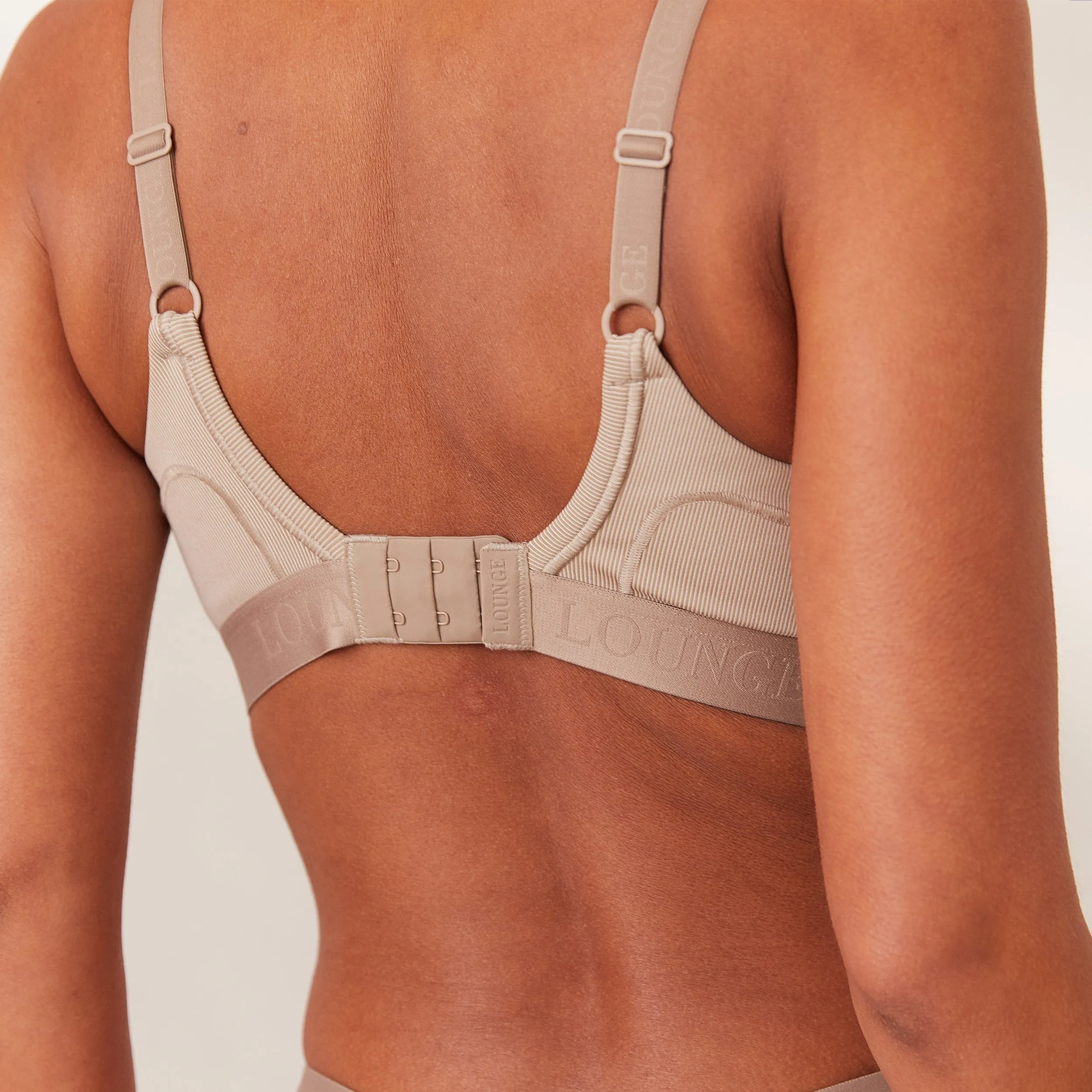 Ribbed Mindful Soutien-Gorge - Beige