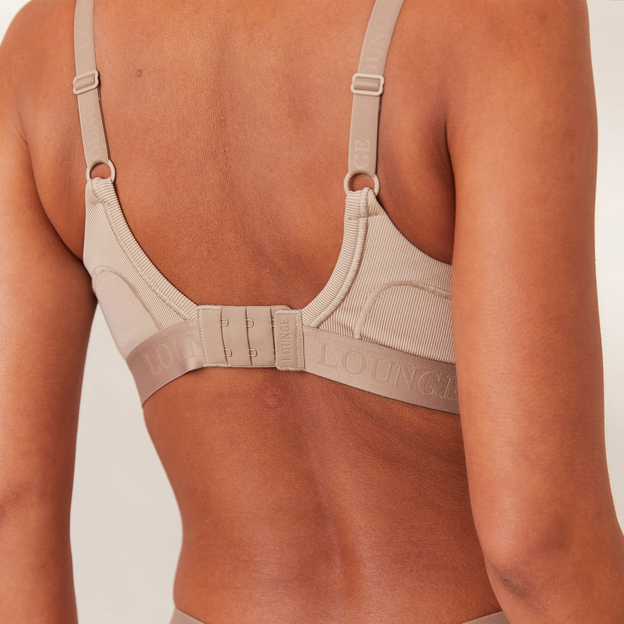 Ribbed Mindful Soutien-Gorge - Beige