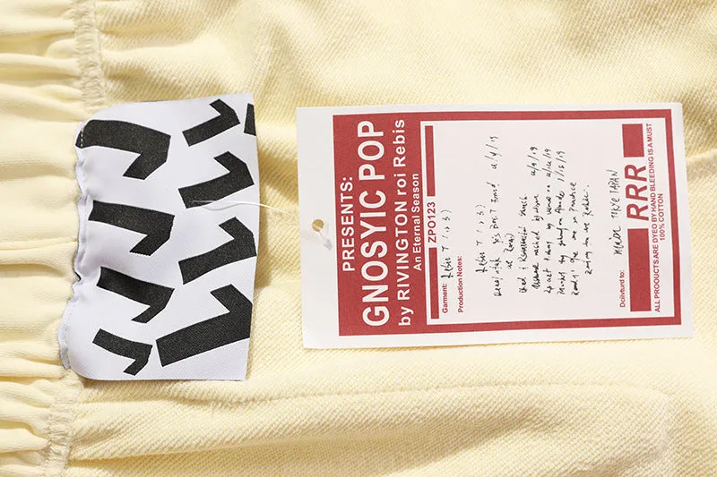 RRR123 letter printing Shorts