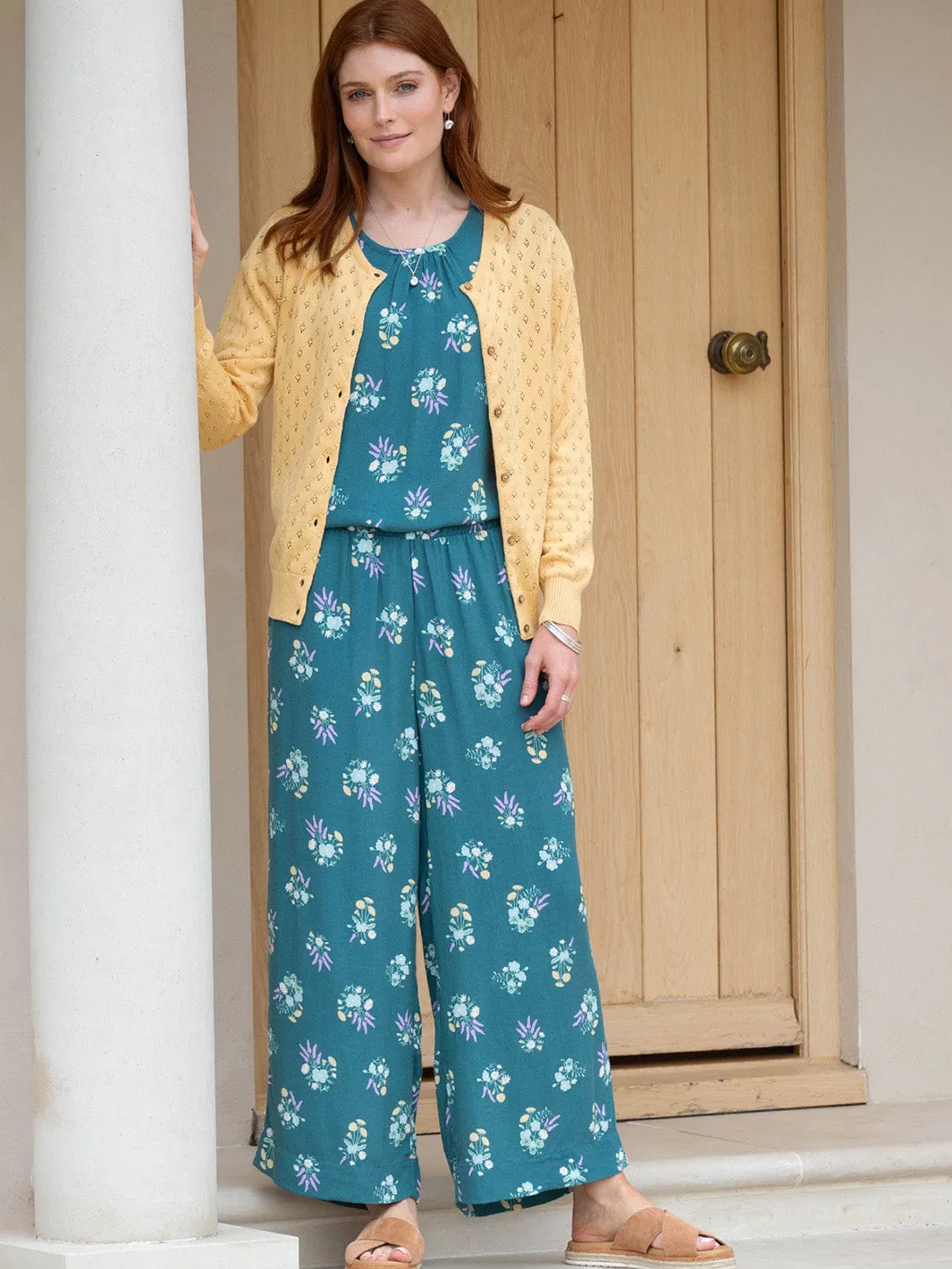 Sandecotes knit cardigan sand