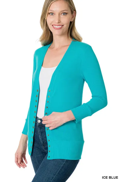 Sea Breeze Snap Cardigans | Cottage Beach