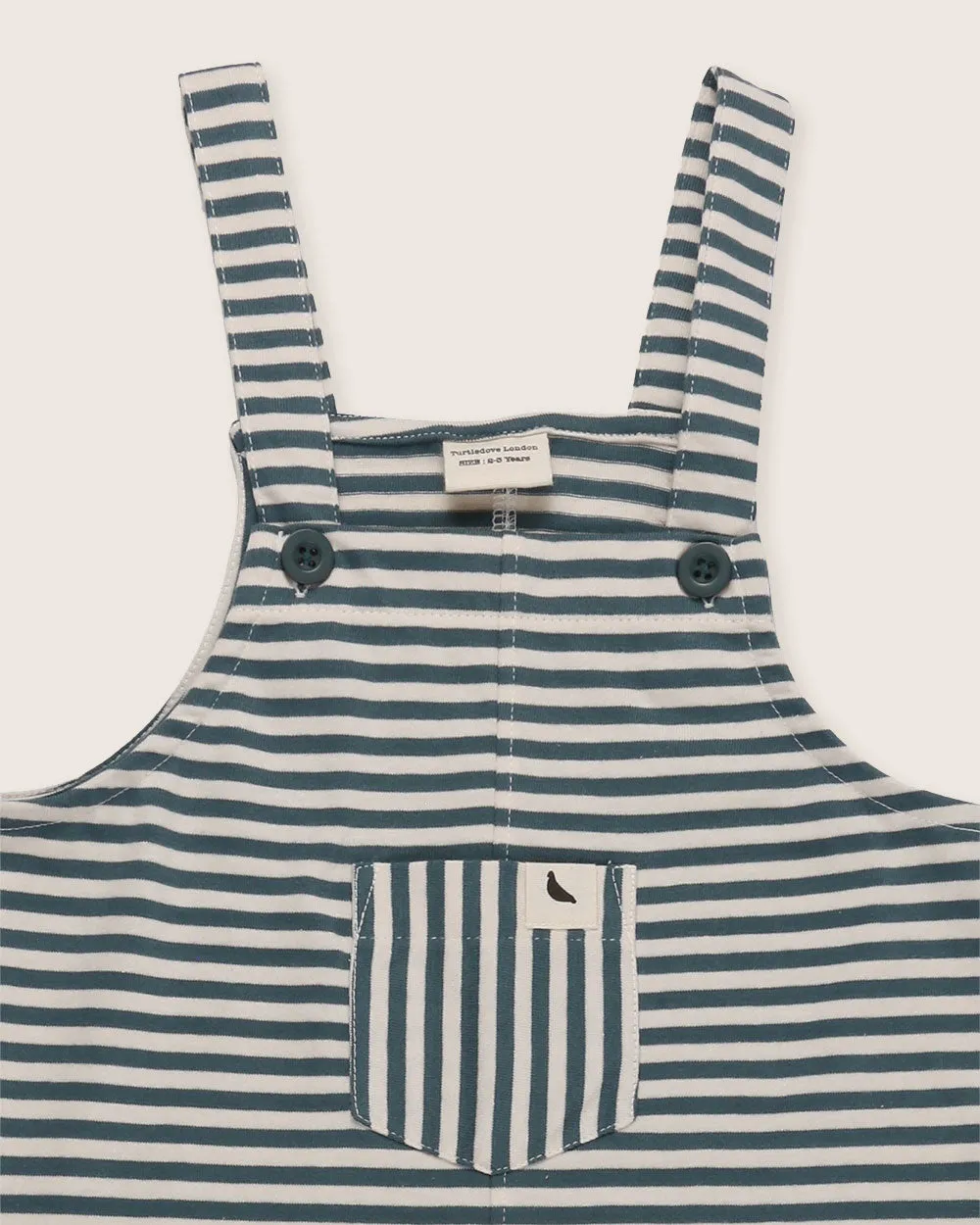 Sea Stripe Dungarees