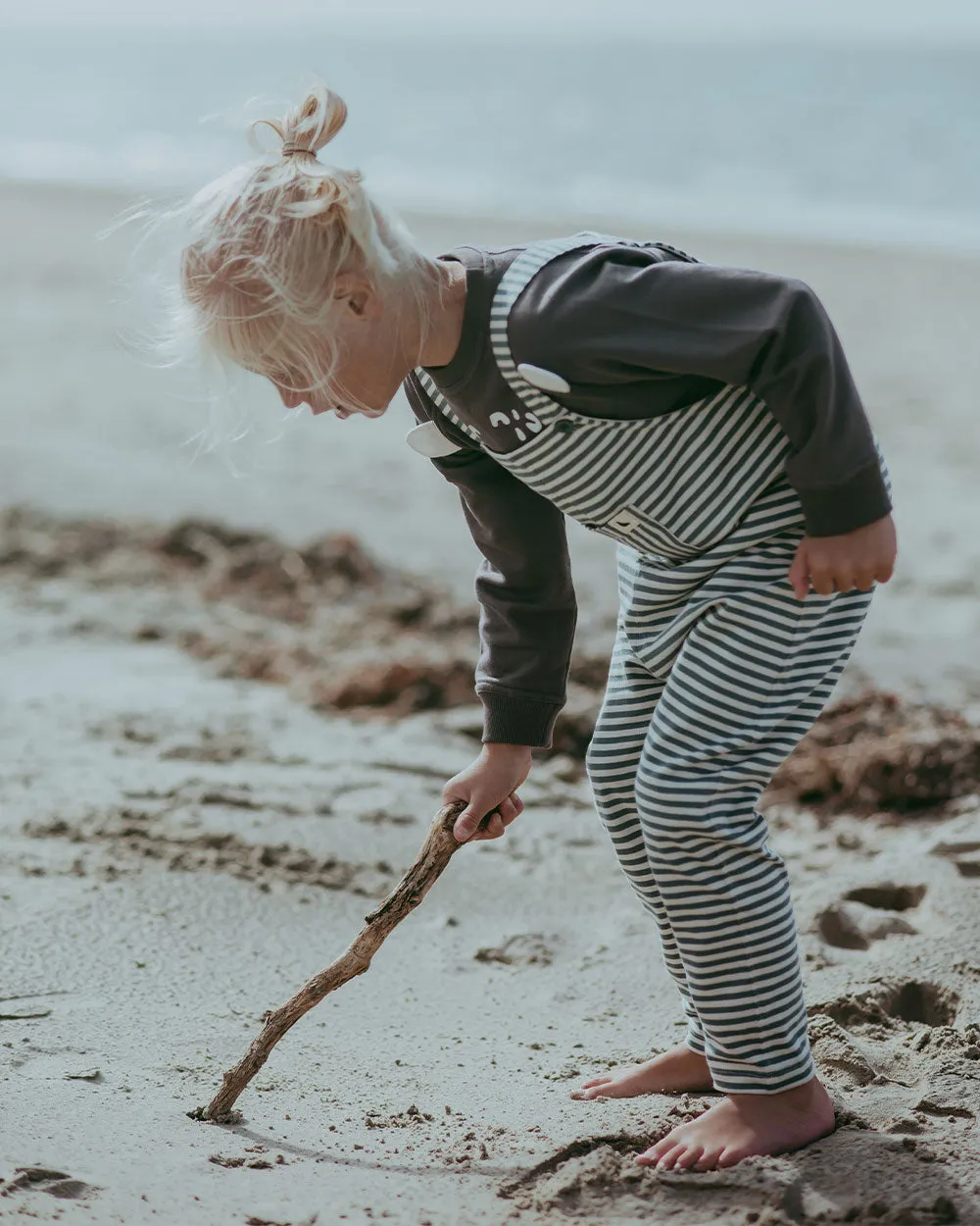 Sea Stripe Dungarees