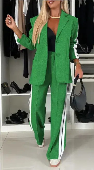 Seasonal Elegance Lapel Suit