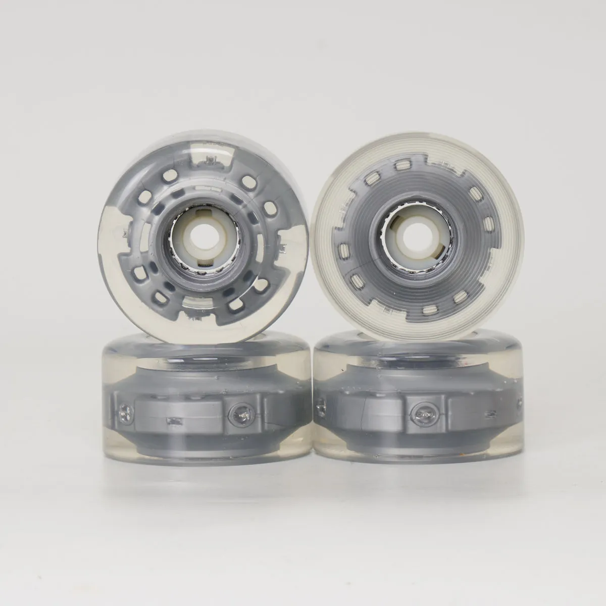 SFR LED Light Up 58mm/82a Wheels - Grey