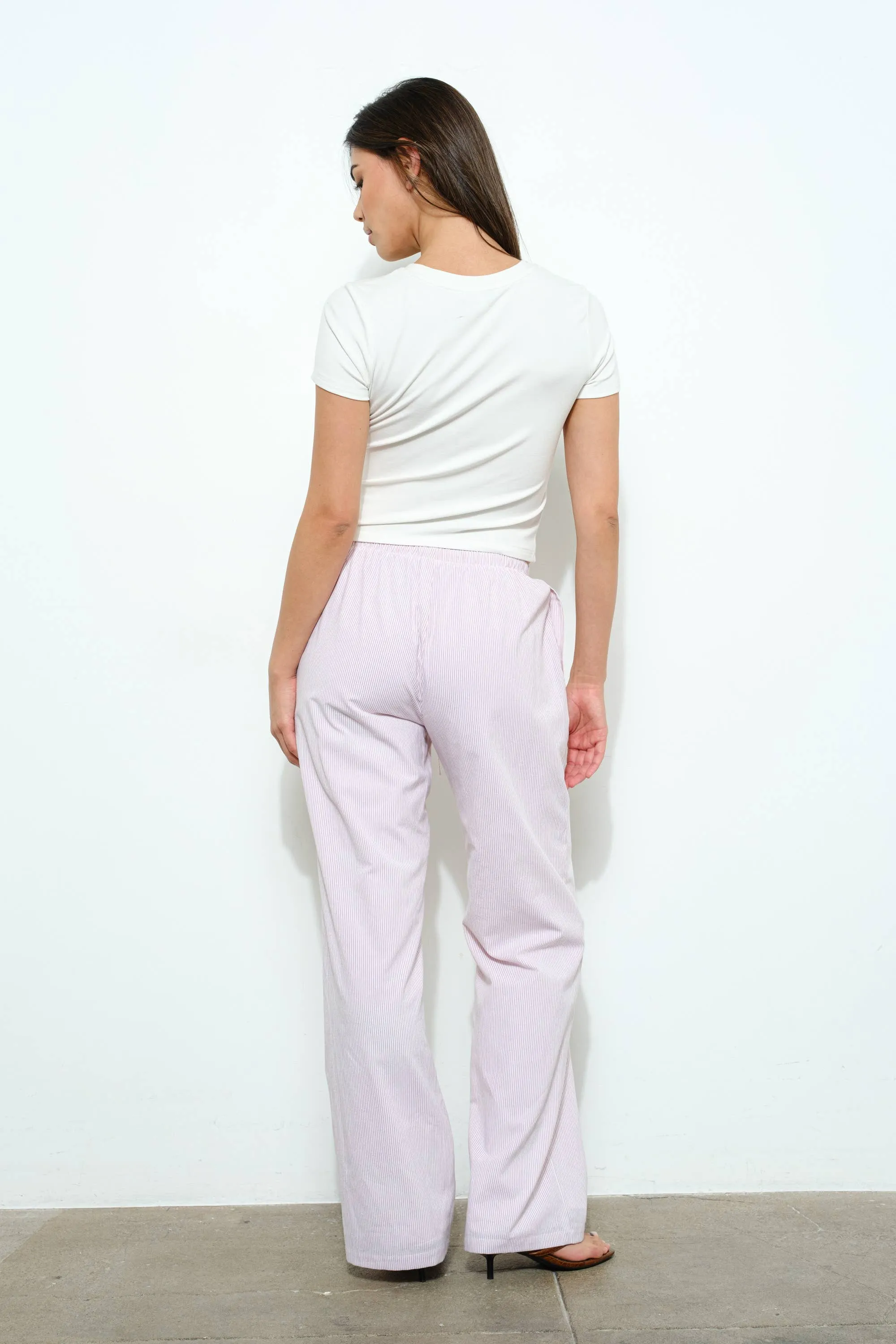 Simple Drawstring Pants
